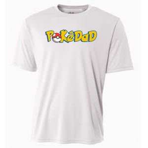 Pokedad Retro Gift For Dad Cooling Performance Crew T-Shirt