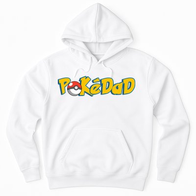Pokedad Retro Gift For Dad Hoodie