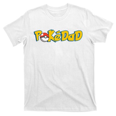 Pokedad Retro Gift For Dad T-Shirt