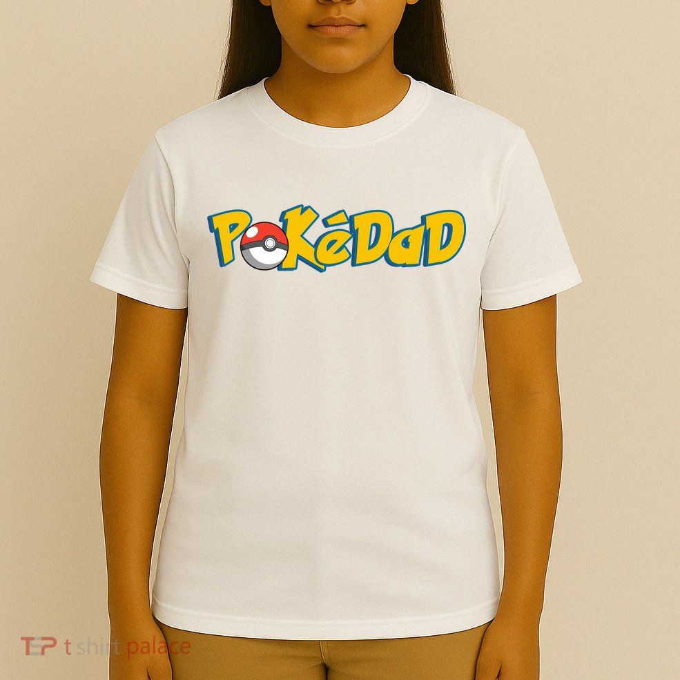 Pokedad Retro Gift For Dad T-Shirt