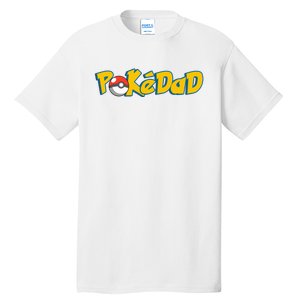 Pokedad Retro Gift For Dad Tall T-Shirt