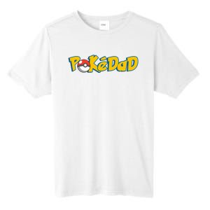 Pokedad Retro Gift For Dad Tall Fusion ChromaSoft Performance T-Shirt