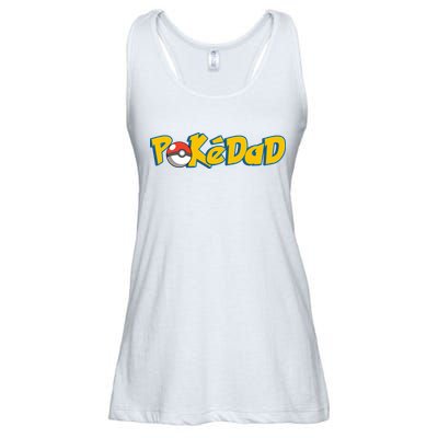Pokedad Retro Gift For Dad Ladies Essential Flowy Tank