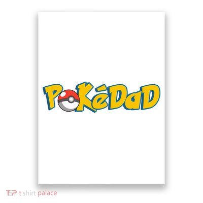 Pokedad Retro Gift For Dad Poster