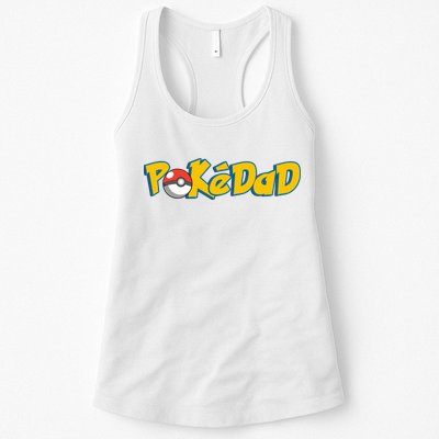 Pokedad Retro Gift For Dad Womens Tank Top