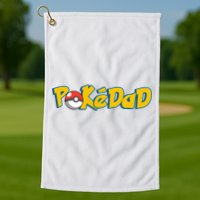 Pokedad Retro Gift For Dad Golf Towel