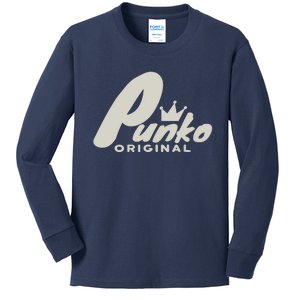 Punko Rock Gamer Skater Skateboarding Surfer Biker Toy Lover Kids Long Sleeve Shirt