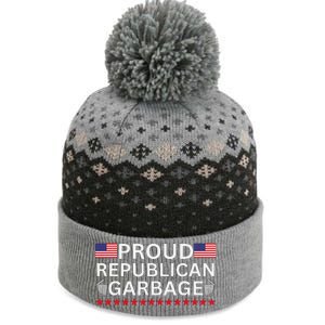 Proud Republican Garbage Support Election Graphic The Baniff Cuffed Pom Beanie