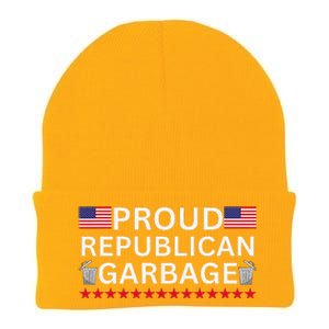 Proud Republican Garbage Support Election Graphic Knit Cap Winter Beanie