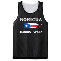 Puerto Ricans Harris 2024 Boricua For Harris Waltz Mesh Reversible Basketball Jersey Tank