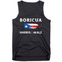 Puerto Ricans Harris 2024 Boricua For Harris Waltz Tank Top