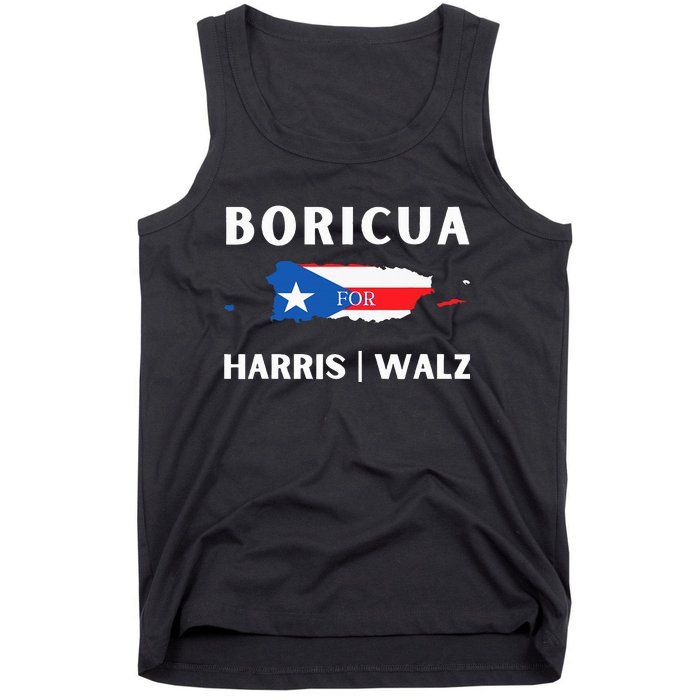 Puerto Ricans Harris 2024 Boricua For Harris Waltz Tank Top