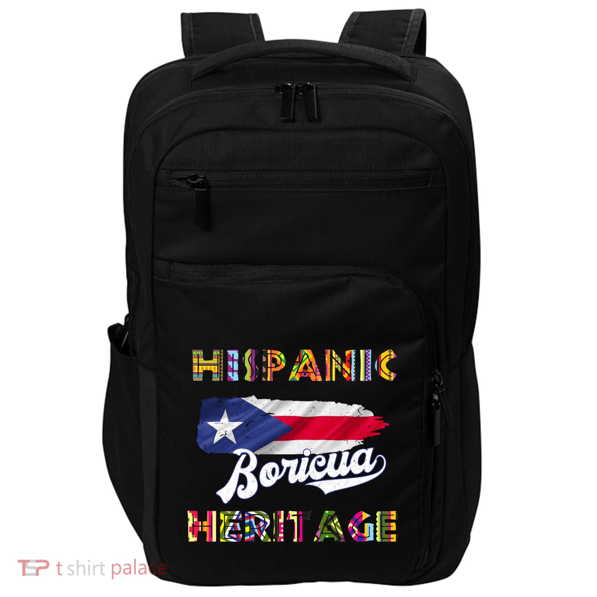 Puerto Rico Hispanic Heritage Month Boricua Impact Tech Backpack