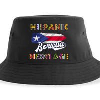 Puerto Rico Hispanic Heritage Month Boricua Sustainable Bucket Hat