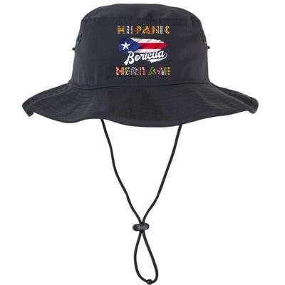 Puerto Rico Hispanic Heritage Month Boricua Legacy Cool Fit Booney Bucket Hat