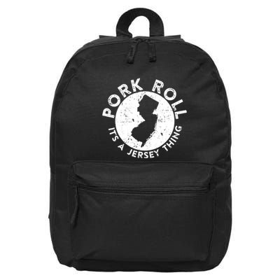 Pork Roll Ham Its A New Jersey Thing State Nj Foodie 16 in Basic Backpack