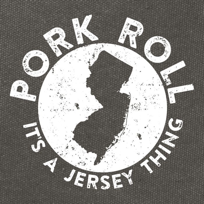 Pork Roll Ham Its A New Jersey Thing State Nj Foodie Cotton Canvas Backpack