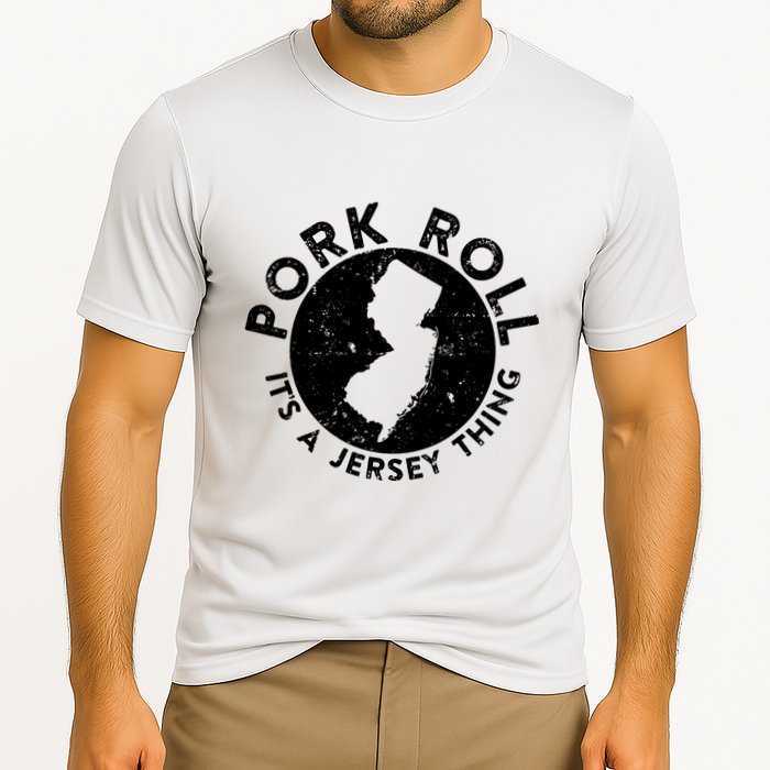 Pork Roll Ham Its A New Jersey Thing State Nj Foodie Performance Shirt