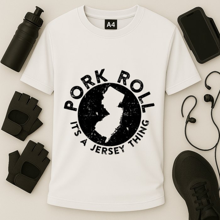 Pork Roll Ham Its A New Jersey Thing State Nj Foodie Performance Shirt