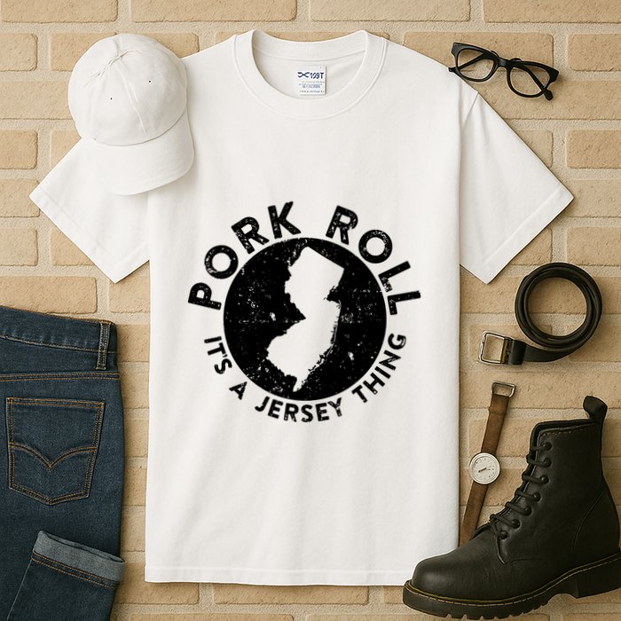 Pork Roll Ham Its A New Jersey Thing State Nj Foodie Tall T-Shirt