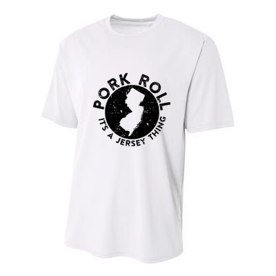 Pork Roll Ham Its A New Jersey Thing State Nj Foodie Youth Performance Sprint T-Shirt