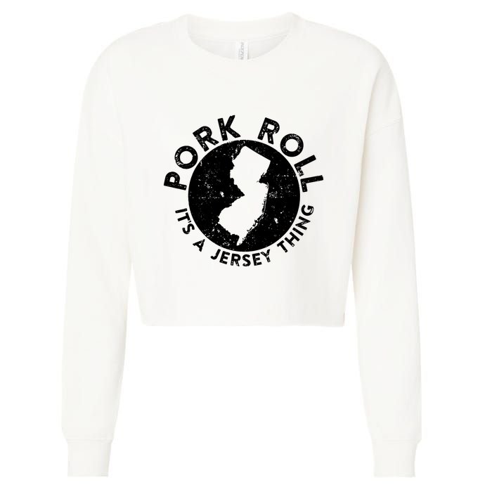 Pork Roll Ham Its A New Jersey Thing State Nj Foodie Cropped Pullover Crew