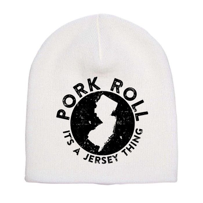 Pork Roll Ham Its A New Jersey Thing State Nj Foodie Short Acrylic Beanie