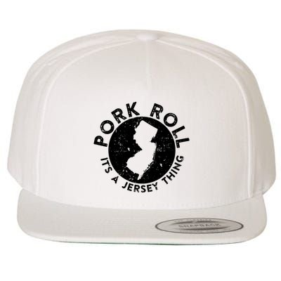 Pork Roll Ham Its A New Jersey Thing State Nj Foodie Wool Snapback Cap