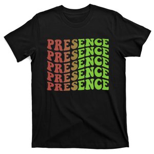 Presence Retro Holiday Christmas T-Shirt