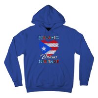 Puerto Rican Hispanic Heritage Boricua Puerto Rico Flag Hoodie