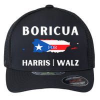 Puerto Ricans Harris 2024 Boricua For Harris Waltz Flexfit Unipanel Trucker Cap