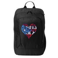 Puerto Rico Heart City Backpack