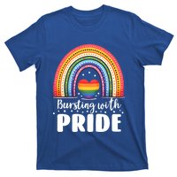 Pride Rainbow Heart Pride Gift Bursting With Pride Gift T-Shirt