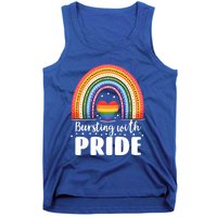 Pride Rainbow Heart Pride Gift Bursting With Pride Gift Tank Top