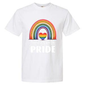 Pride Rainbow Heart Pride Gift Bursting With Pride Gift Garment-Dyed Heavyweight T-Shirt