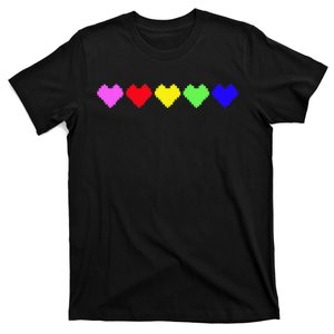 Pride Rainbow Hearts T-Shirt