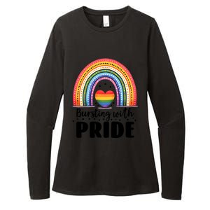 Pride Rainbow Heart Pride Gift Bursting With Pride Gift Womens CVC Long Sleeve Shirt