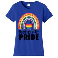 Pride Rainbow Heart Pride Gift Bursting With Pride Gift Women's T-Shirt