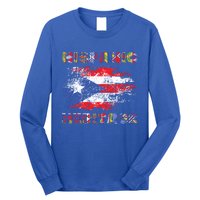 Puerto Rico Hispanic Heritage Month Gift Design Idea Gift Long Sleeve Shirt