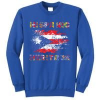 Puerto Rico Hispanic Heritage Month Gift Design Idea Gift Sweatshirt