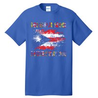 Puerto Rico Hispanic Heritage Month Gift Design Idea Gift Tall T-Shirt