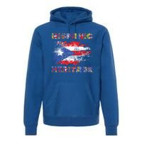 Puerto Rico Hispanic Heritage Month Gift Design Idea Gift Premium Hoodie