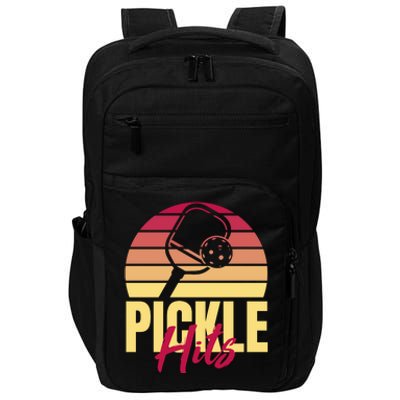 Pickleball Retro Hits Impact Tech Backpack