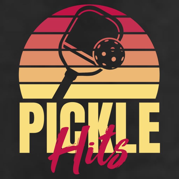 Pickleball Retro Hits Adult Drive Performance Visor
