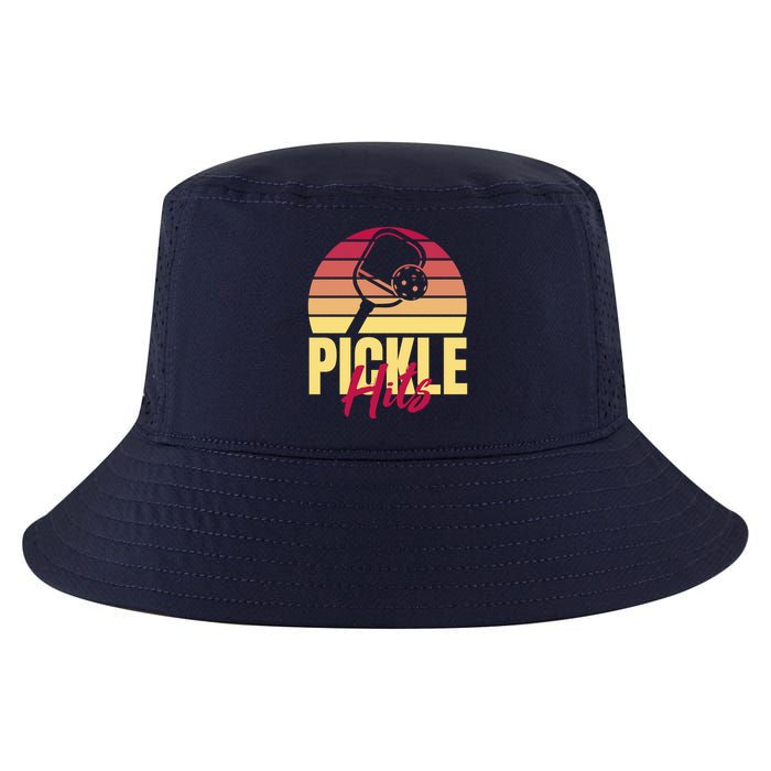 Pickleball Retro Hits Cool Comfort Performance Bucket Hat
