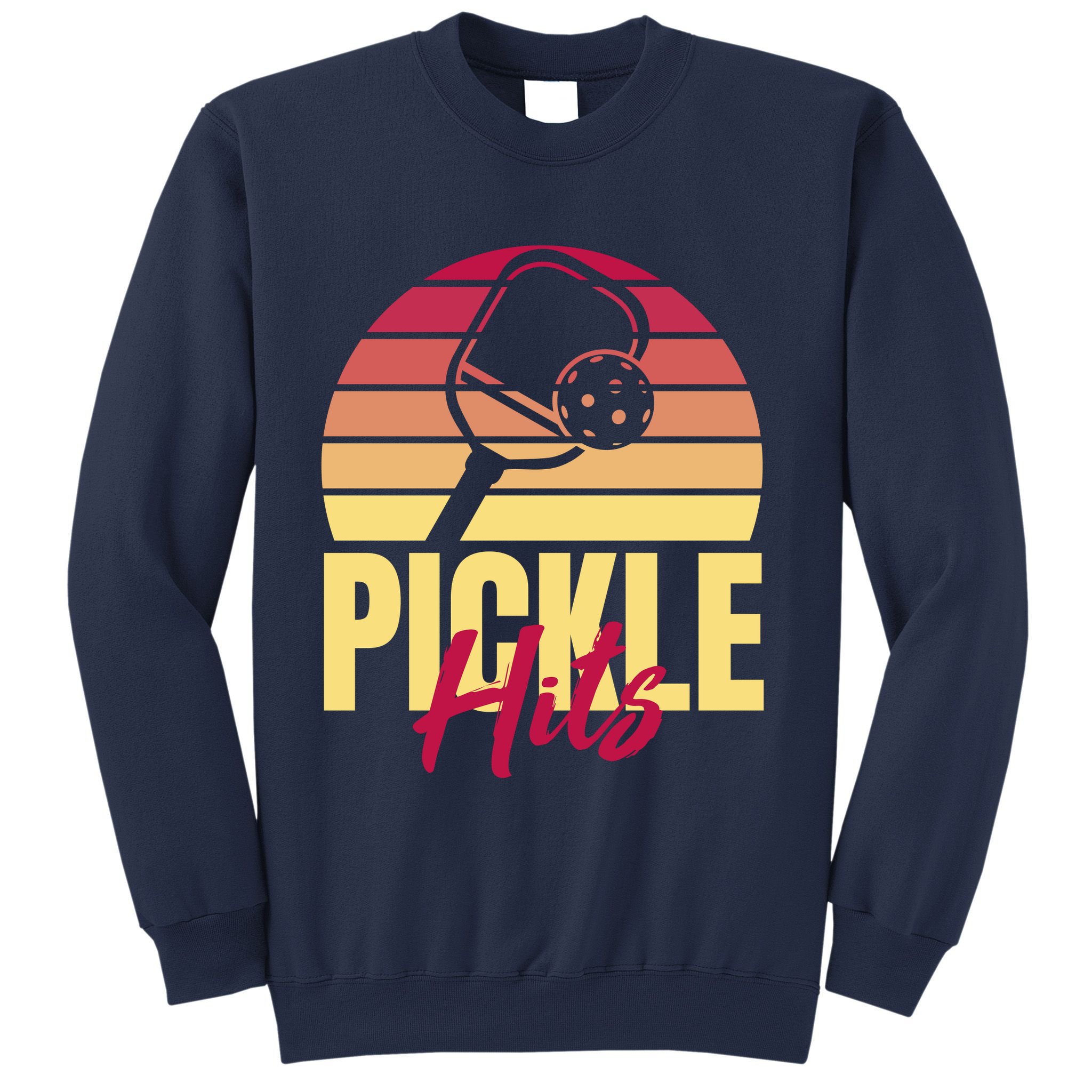 Pickleball Retro Hits Sweatshirt