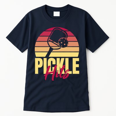 Pickleball Retro Hits Tall T-Shirt