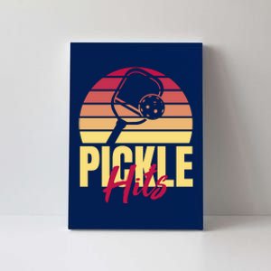 Pickleball Retro Hits Canvas