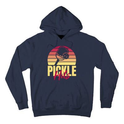 Pickleball Retro Hits Tall Hoodie