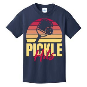 Pickleball Retro Hits Kids T-Shirt